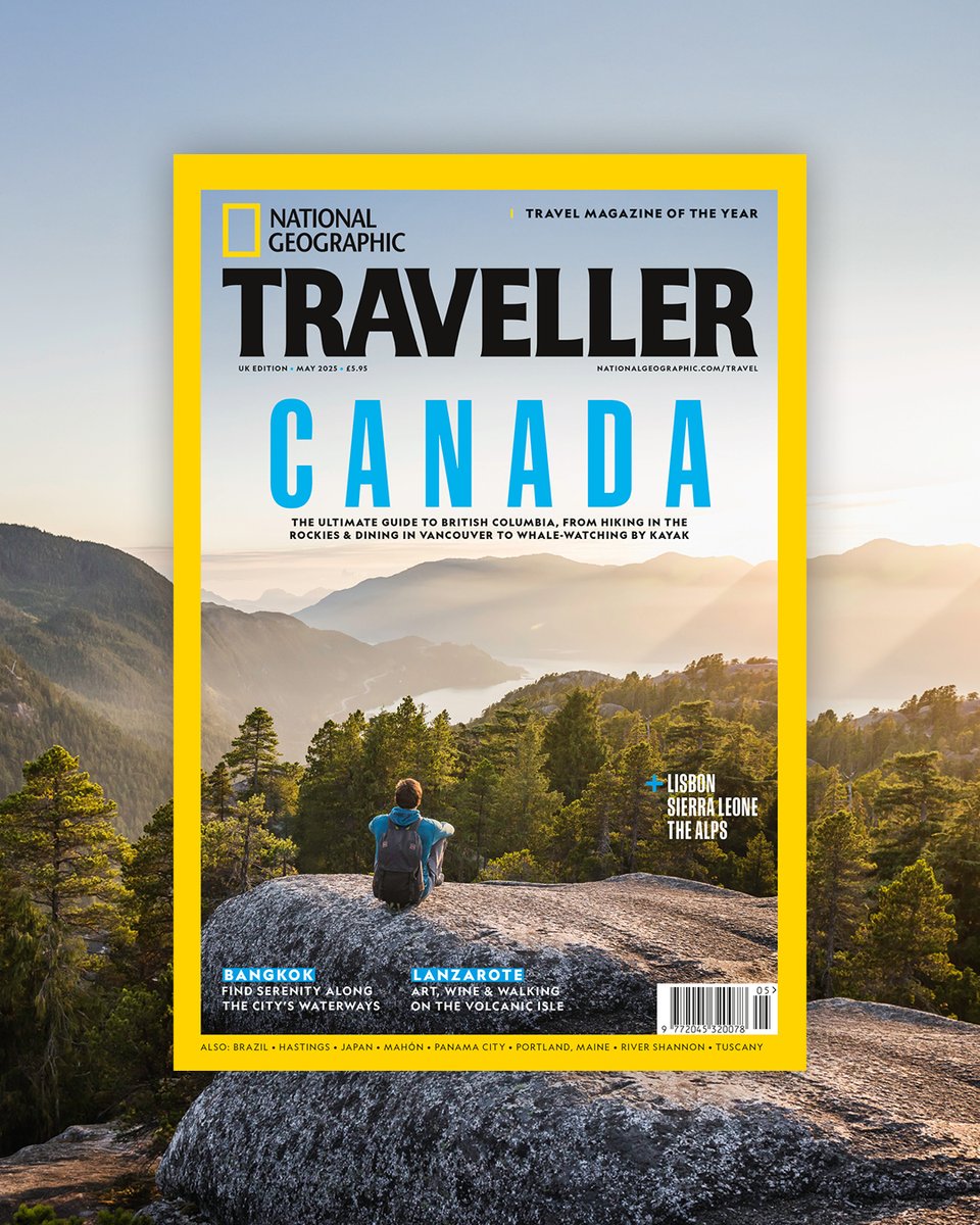 Hikes in the Rocky Mountains and kayaking excursions through whale-churned waters — embrace the call of the wild with the May issue of National Geographic Traveller (UK), on newsstands now. Read now: pocketmags.com/national-geogr…