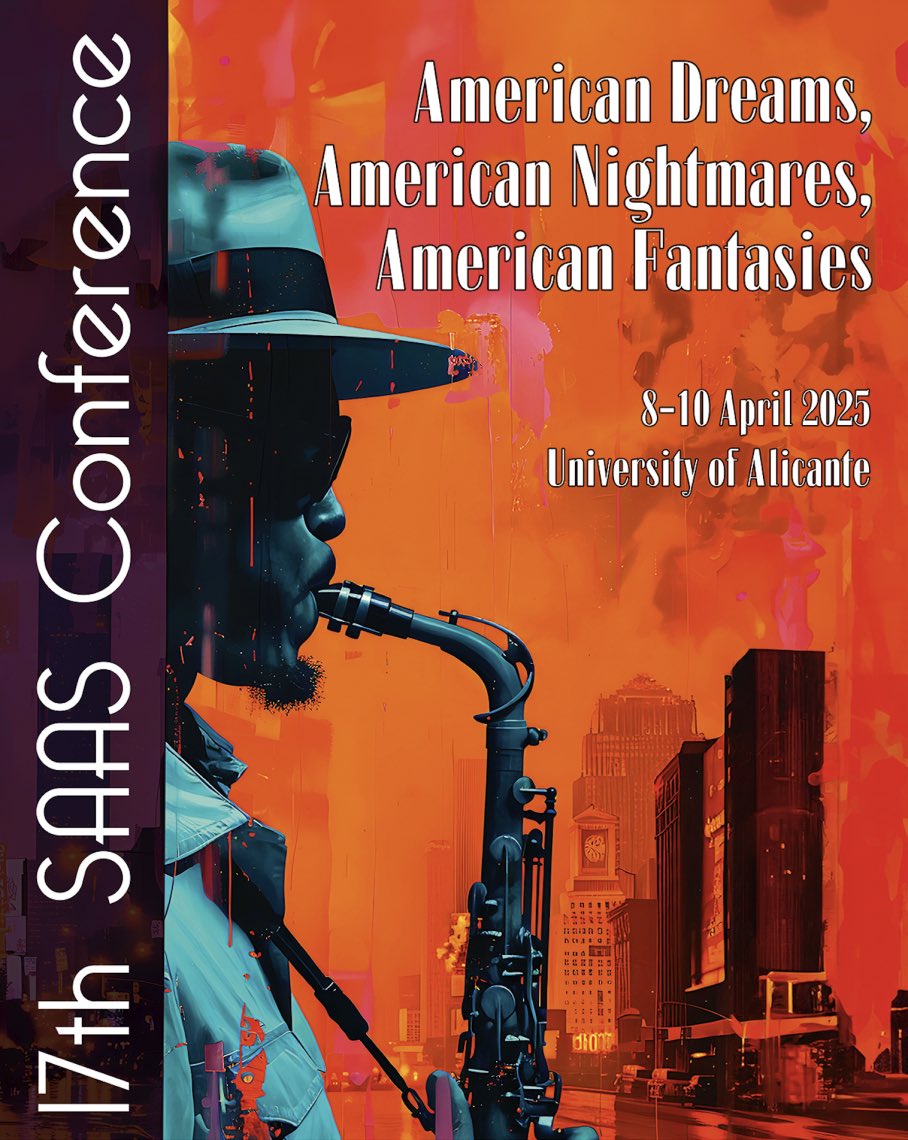 📢 Big week for us scholars in American studies!

Between Tuesday and Thursday, Alicante will host the 17th edition of the SAAS conference!

As every year, these will be busy days for our team members… 

🧵 Take a look at this thread to see their contributions!