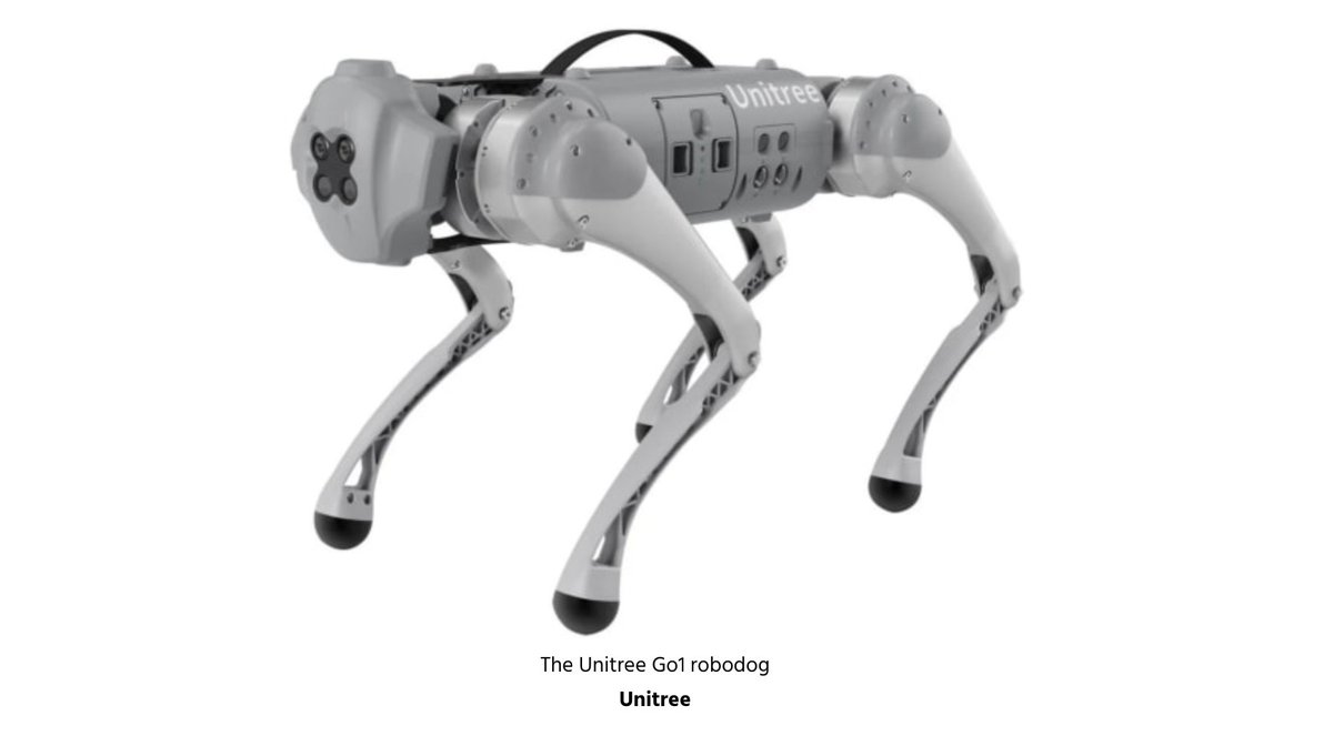 clashreport's tweet photo. BIG: Backdoor Found in Chinese Robot Dogs

Security researchers have discovered a hidden remote access tunnel in Unitree’s Go1 robot dogs, allowing full remote control and possible access to connected networks.

Used in universities, labs, and even defense, the robots all share this undocumented feature — across all models, from the $2,500 Air to the $8,500 Edu.

Source: Cyber Insider