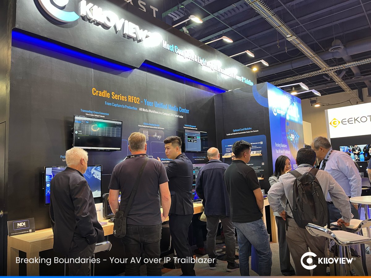 NAB Show 2025 – Day 1 Recap! 

First day at NAB Show 2025! Thanks to everyone who stopped by Kiloview at Booth SL9413.
Visit us at: Booth SL9413, LVCC
Dates: April 6-9
Guest Pass Code: NS3988
Register Here: registration.experientevent.com/ShowNAB251/

#Kiloview #NAB2025 #AVoverIP #NDI #AVSolutions