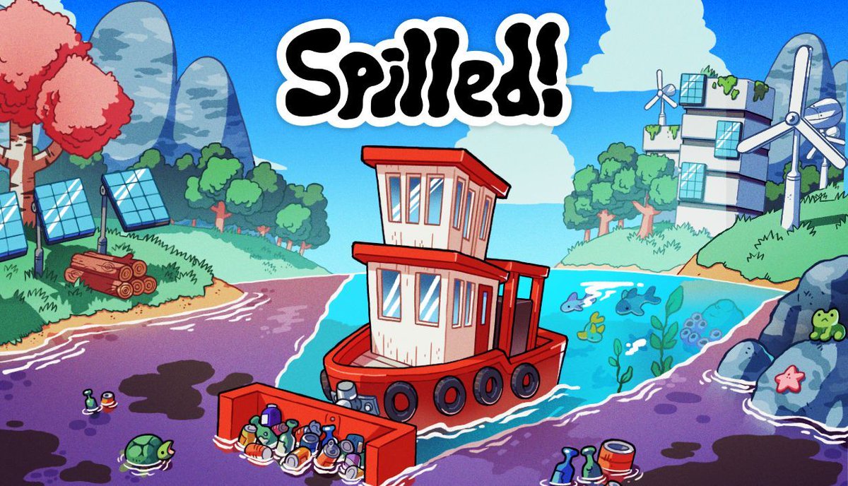 Lente ⛵ dev on a boat (@lentegamedev) on Twitter photo soo uhh I forgot to post this earlier, but look at this sick new cover art for my indie game Spilled! made by <a href="/IndianaJ0nas/">Indiana-Jonas</a> soo uhh I forgot to post this earlier, but look at this sick new cover art for my indie game Spilled! made by <a href="/IndianaJ0nas/">Indiana-Jonas</a>