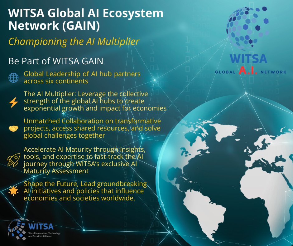 WITSA (@witsa1) on Twitter photo How Ready is Your Organization for AI?
🔹 Is your AI strategy future-proof?  
🔹 Do you have the right infrastructure & talent for AI adoption?  
🔹 How does your AI governance compare to industry best practices?
Take the WITSA AI Maturity Assessment: forms.gle/zaV99x4Brs7oby… How Ready is Your Organization for AI?
🔹 Is your AI strategy future-proof?  
🔹 Do you have the right infrastructure & talent for AI adoption?  
🔹 How does your AI governance compare to industry best practices?
Take the WITSA AI Maturity Assessment: forms.gle/zaV99x4Brs7oby…