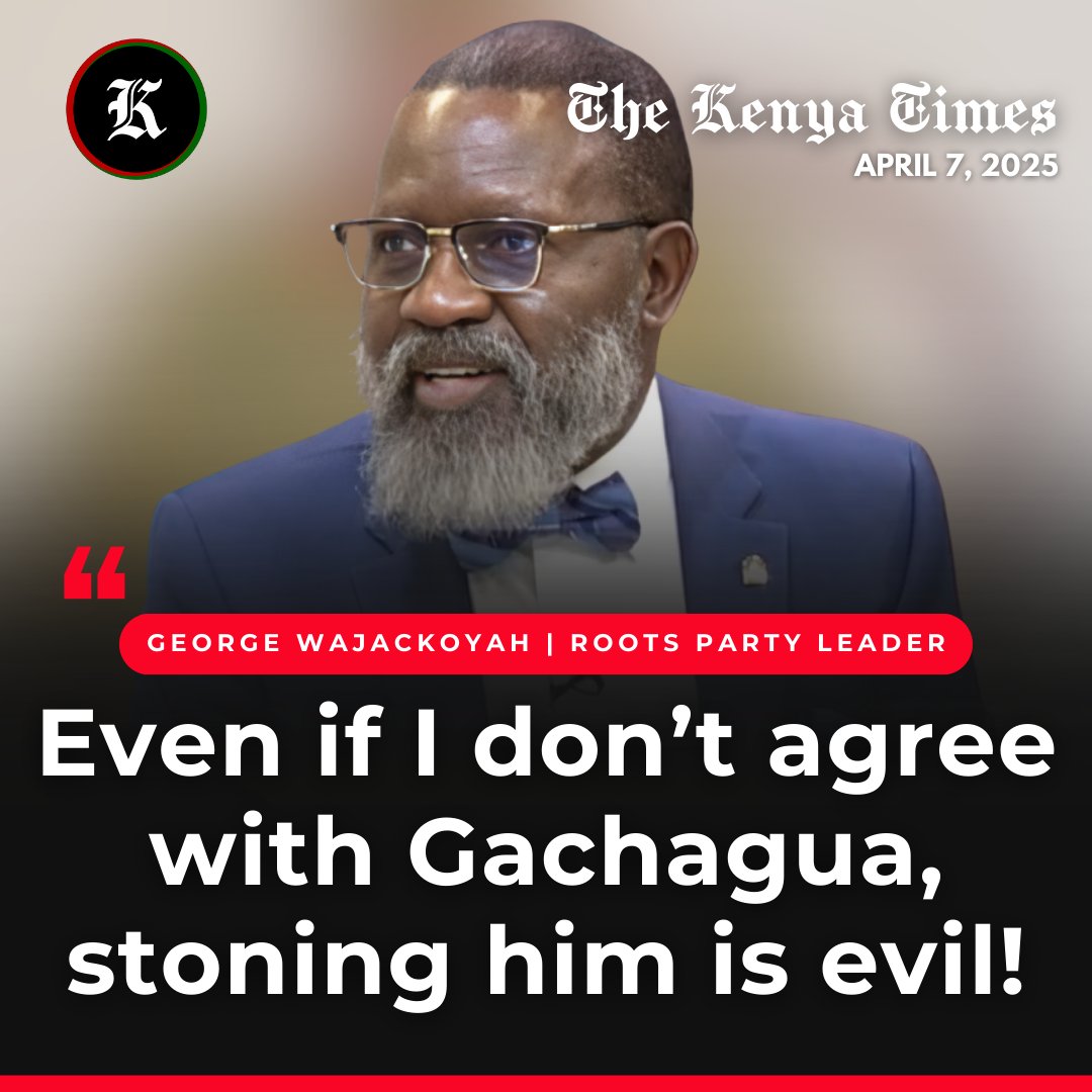It seems all opposition leaders have united to defend Rigathi Gachagua.