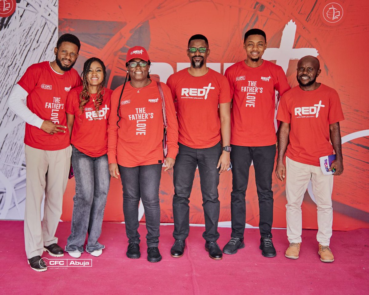 CFCAbuja's tweet image. Our Red Plus Campaign is off to a great start, celebrating the Father's love! 

We invite you to join us this month as we dive deeper into the heart of God. 
Stay tuned for more exciting events!

 #RedPlus #CFCAbuja #LoveIsKing