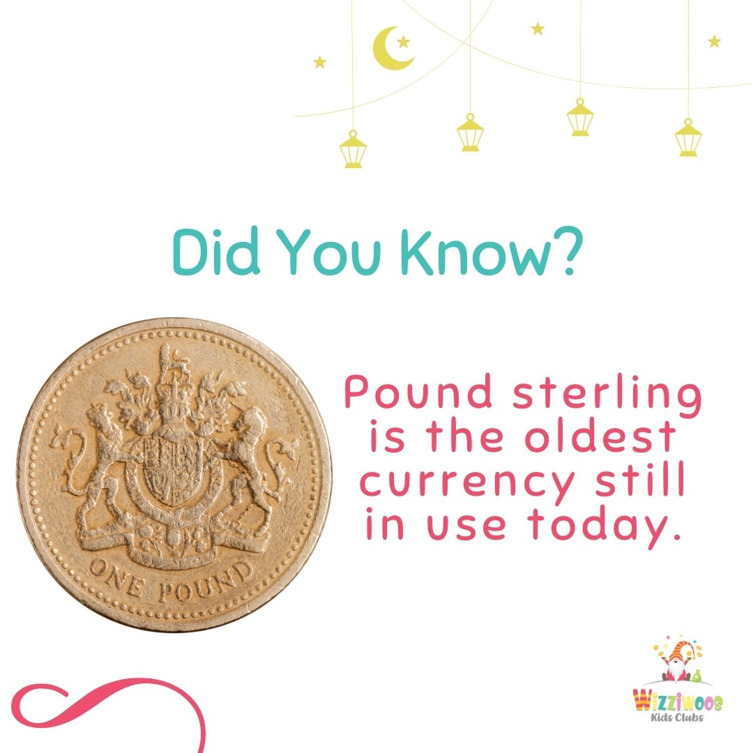 Wizziwoos's tweet photo. Did You Know? 

The British Pound was first used during the reign of Anglo Saxon King Offa of Mercia in the eighth century. 

#financialliteracyforkids #financialliteracy #franchiseopportunities https://t.co/ONTGKtT9LR