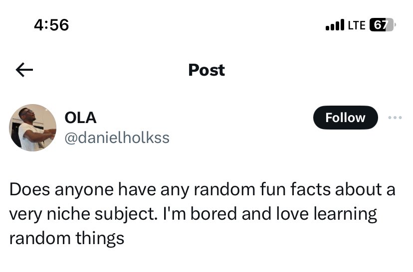ThePadrepr's tweet image. This โrandom fun factsโ thread is the best educational content you will see today (part one) ๐โค๏ธ
- Thread ๐ฎ