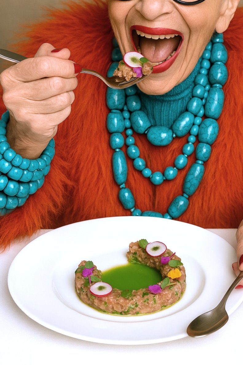 Iris Apfel nunca probó "La tiara" de <a href="/Bego_Rodrigo_/">UCanCallMeBego</a>