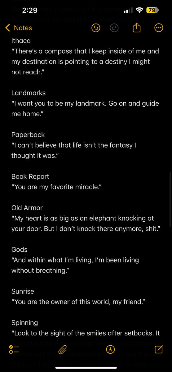 JD (@neojd) on Twitter photo <a href="/dylanowenmusic/">Dylan Owen</a> I’ve done it. Here are all of the lyrics I’d put on a shirt. My fave lyrics of yours comes from Ashes: “If we could fit our biographies into six words: I. Would. Not. Be. This. Hurt.”
Here’s the others I wrote down. Still missing those newer demos tho. 😛 <a href="/dylanowenmusic/">Dylan Owen</a> I’ve done it. Here are all of the lyrics I’d put on a shirt. My fave lyrics of yours comes from Ashes: “If we could fit our biographies into six words: I. Would. Not. Be. This. Hurt.”
Here’s the others I wrote down. Still missing those newer demos tho. 😛
