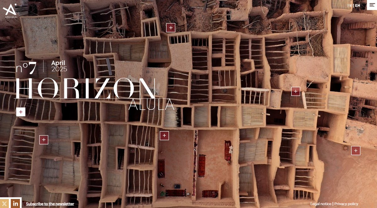 Agence française pour le développement d'AlUla (@af_alula) on Twitter photo 🔴HORIZON ALULA #7📰|<a href="/AF_ALULA/">Agence française pour le développement d'AlUla</a> is excited to unveil the latest issue of its immersive digital logbook! Dive into the heart of #AlUla and discover the behind-the-scenes of one of the world’s most ambitious cultural and tourism projects.
👉 miniurl.be/r-62zo 🔴HORIZON ALULA #7📰|<a href="/AF_ALULA/">Agence française pour le développement d'AlUla</a> is excited to unveil the latest issue of its immersive digital logbook! Dive into the heart of #AlUla and discover the behind-the-scenes of one of the world’s most ambitious cultural and tourism projects.
👉 miniurl.be/r-62zo