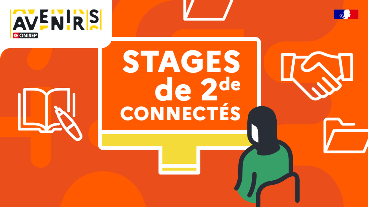 #Stages de 2de connectés ➡️Du 16 > 27 juin, l’#Onisep et ses partenaires se mobilisent et proposent aux #lycées une offre destinée aux élèves de 2de qui n'ont pas trouvé de stage : Ateliers, rencontres et échanges avec des pros. 
#Avenirs 👉️fcld.ly/stages_2de_con… 
#orientation