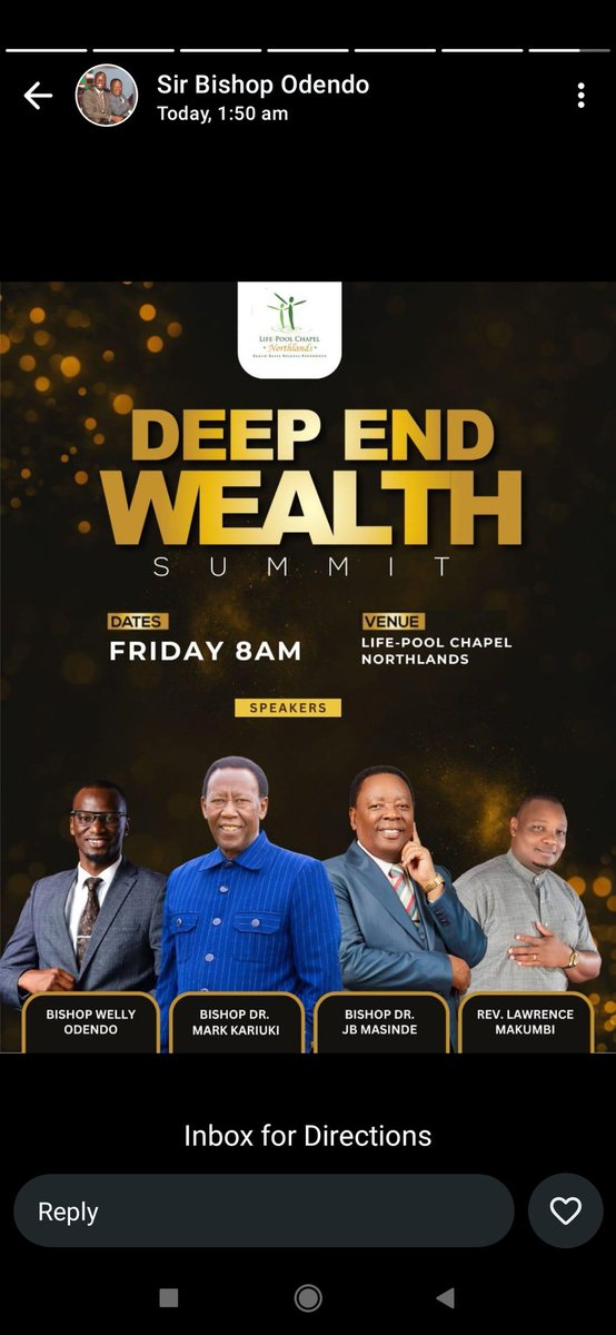 LifePool Chapel Embakasi tweet media