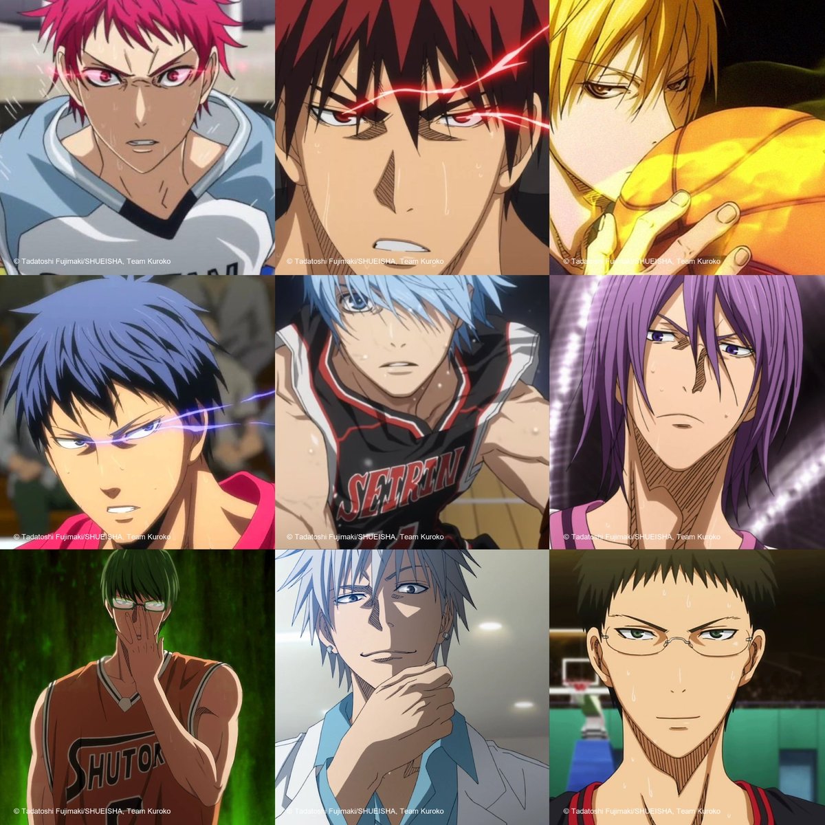 Inku_fr's tweet image. L&apos;anime KUROKO&apos;S BASKET fête ses 13 ans aujourd&apos;hui ! 🏀

Votre personnage préféré ?