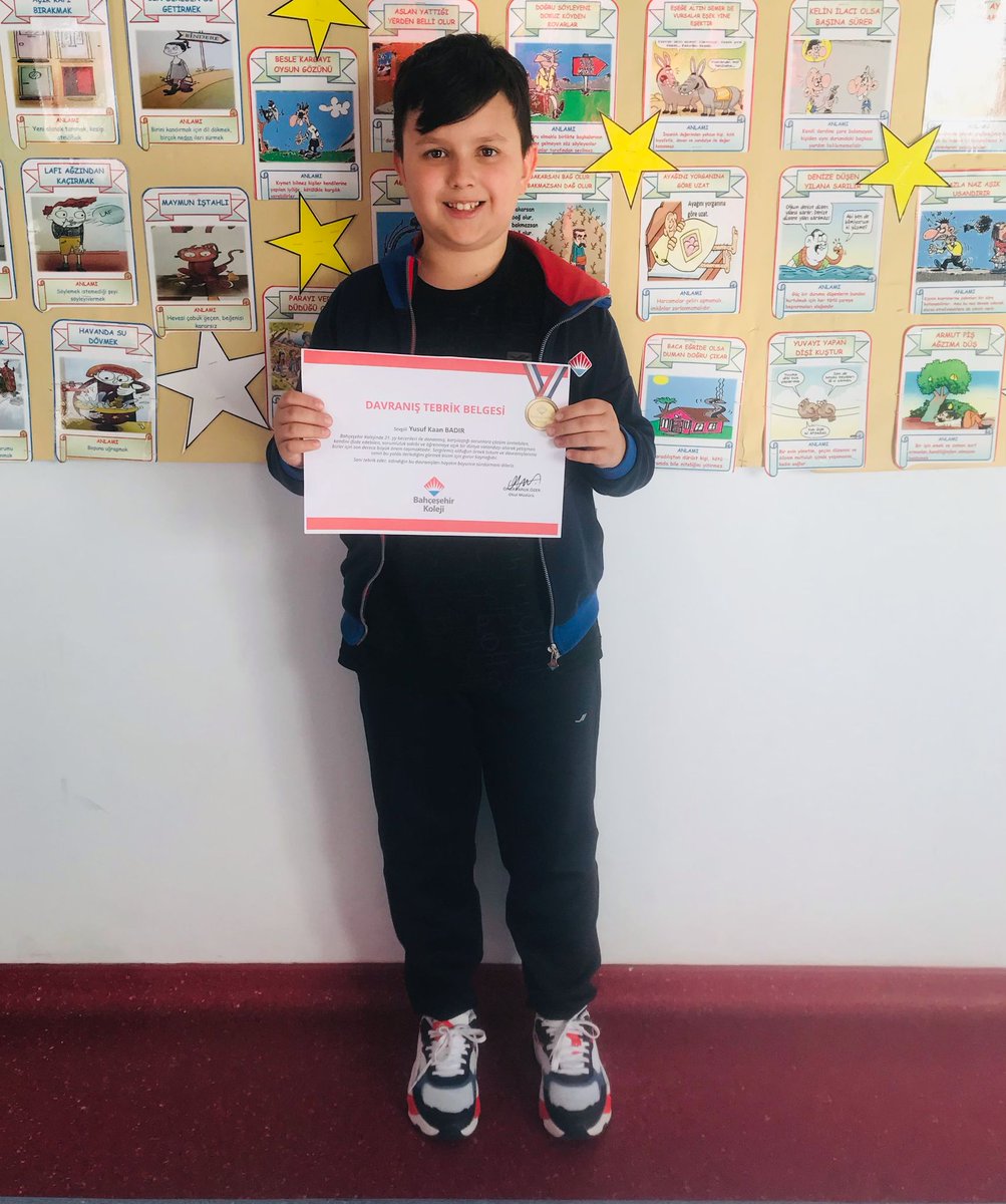 Okulumuzun Psikolojik Danışmanlık ve Rehberlik birimi tarafından yürütülen ortaokul davranış geliştirme programı kapsamında "Davranış Tebrik Belgesi" kazanan öğrencilerimizi kutlarız.