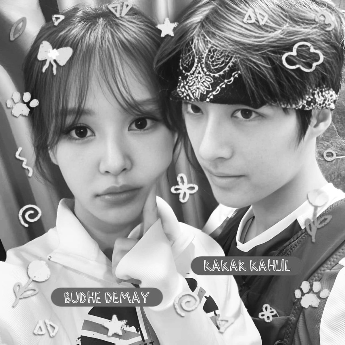 Through the smoke of m-night ailments we stood half myth, half madness—a evered tale; me &amp; Budhe Demay. 🔝🤺