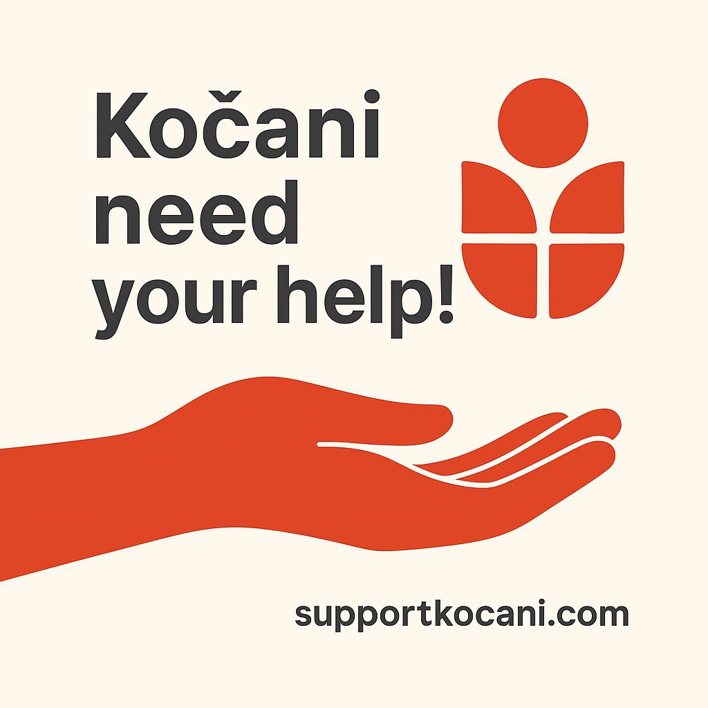 Over 60 lives lost and more than 200 injured ❤️‍🩹in the Kočani (night club) fire.

People urgently need your help.

Organizations, celebrities, individuals &amp; companies willing to support those affected can donate via: supportkocani.com or for any kind of supply donation