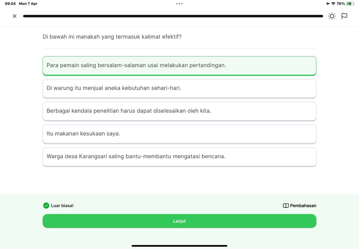 guys wta ini kenapa yg A efektif? (karena kelihatan ngga efektif kalo dibaca)