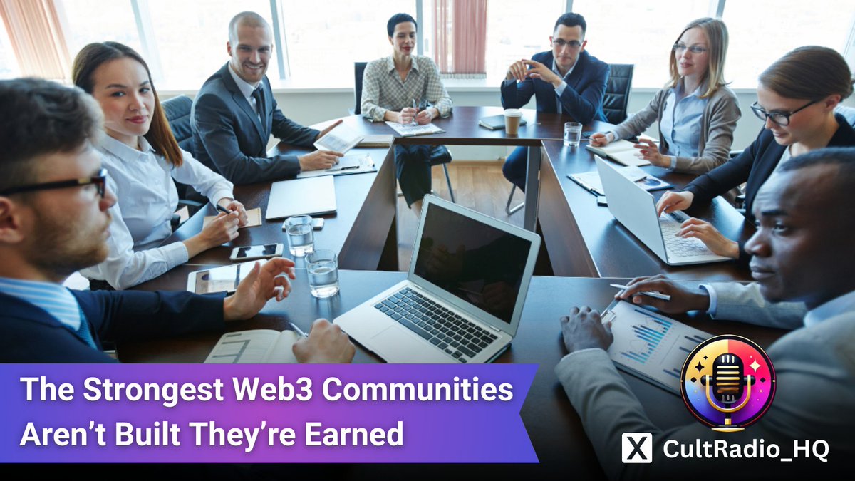 WeAreStateless's tweet image. The best Web3 communities aren’t just built.
They’re earned.
Through engagement, transparency, and shared success, true loyalty is formed.
At @CultRadio_HQ, we break down how to CULT-ivate a movement, not just a following.
#BuildInWeb3
