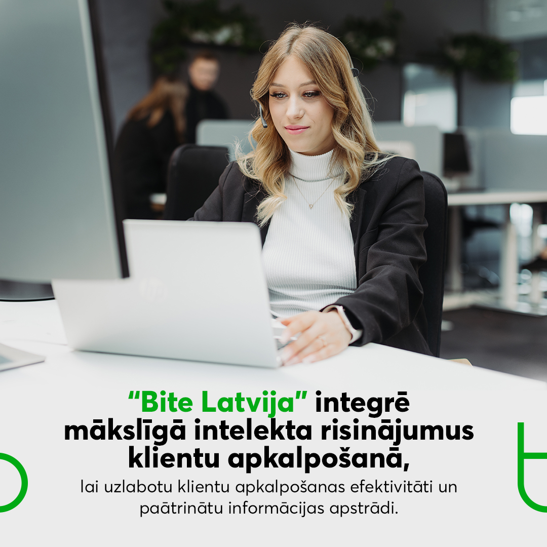 Lai uzlabotu klientu apkalpošanas efektivitāti un paātrinātu informācijas apstrādi, investējam vairāk nekā 300 tūkstošus eiro mākslīgā intelekta risinājumu ieviešanā! 🤖
Pēc apvienošanās ar “Baltcom” informācijas apjoms par jaunajiem fiksētajiem pakalpojumiem pieauga par 30%, un
