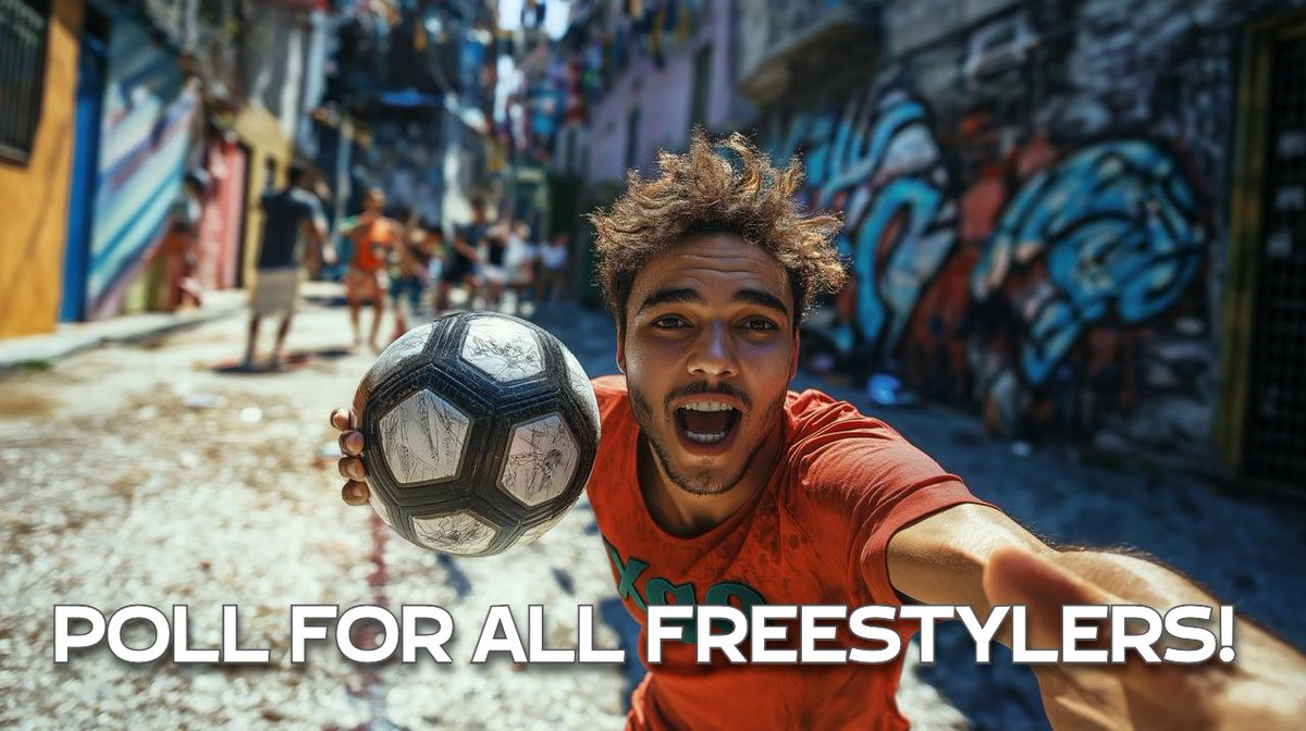 xGO (@xgo_dapp) on Twitter photo ๐ฌ POLL FOR ALL FREESTYLERS! ๐ฌ
How would you rate your freestyle football skills? โฝ
๐ Beginner โ just starting out!
๐ Amateur โ I can do a few tricks.
๐ Pro โ Iโve got serious skills!
๐ Just a fan โ I love watching but donโt practice.
๐ณ๏ธ Vote now and drop your best trick ๐ฌ POLL FOR ALL FREESTYLERS! ๐ฌ
How would you rate your freestyle football skills? โฝ
๐ Beginner โ just starting out!
๐ Amateur โ I can do a few tricks.
๐ Pro โ Iโve got serious skills!
๐ Just a fan โ I love watching but donโt practice.
๐ณ๏ธ Vote now and drop your best trick