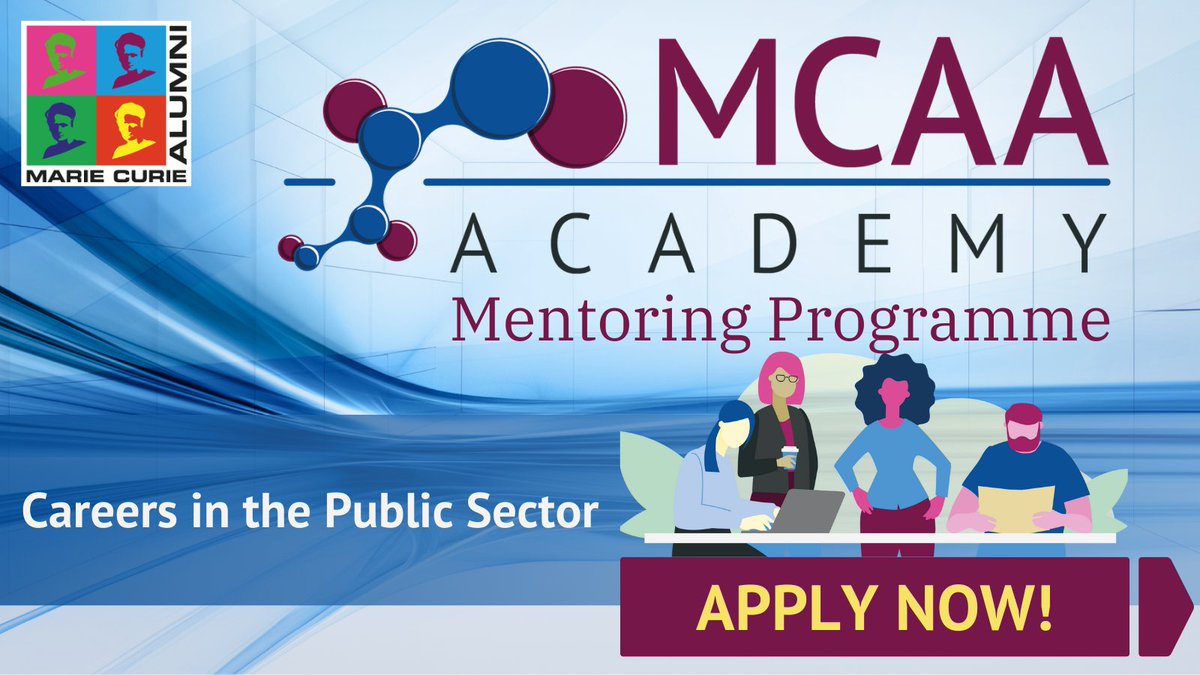 Mariecurie_alum's tweet photo. Open call for mentors working in the public sector! 🚀

A new MCAA Academy Mentoring Programme, focusing on careers in the public sector, will kick off this spring. We are now looking for mentors among our members to sign up for the programme!

Read more below 🧵 https://t.co/jFkZjzvUTF