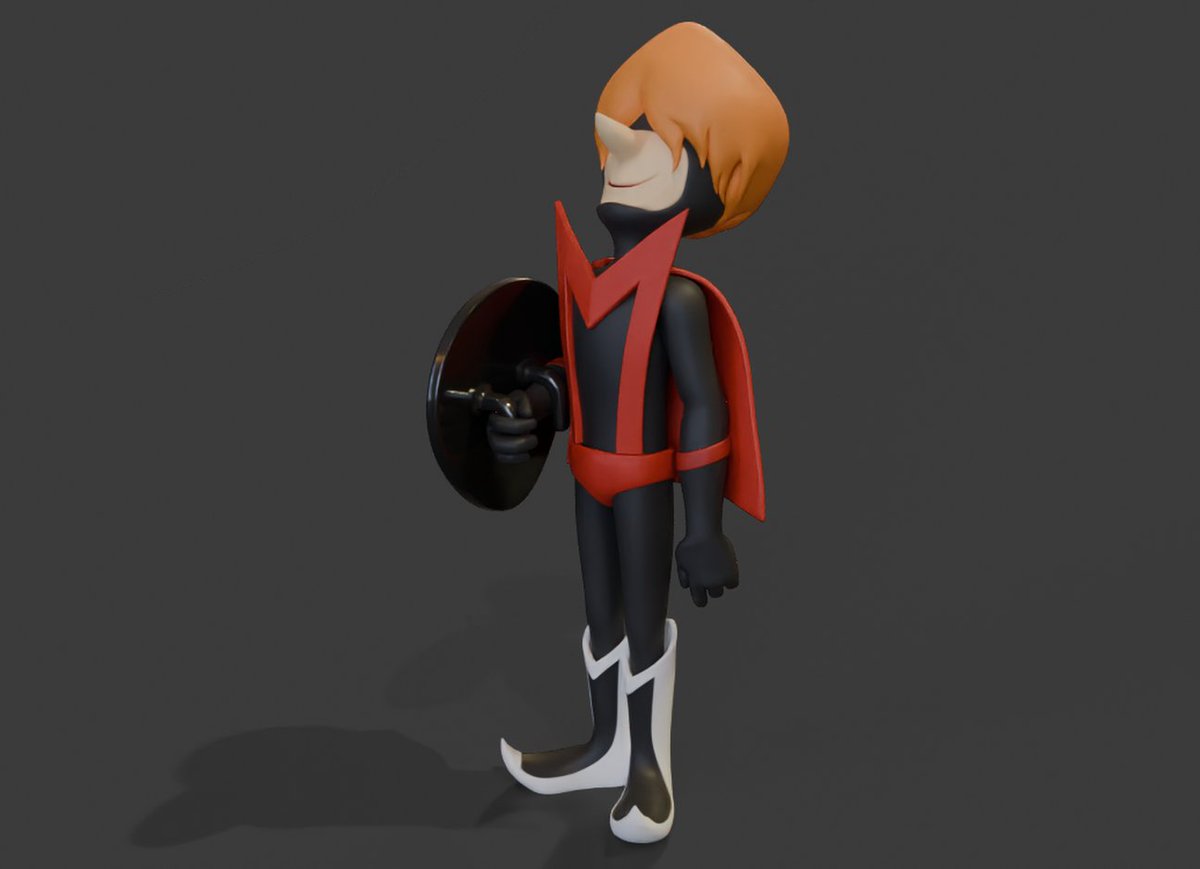 3dmpro's tweet photo. #MultiMan from #HannaBabera #theimpossibles #3DPrintingModel deformation test developed in #blender https://t.co/h4uI2XiWXD