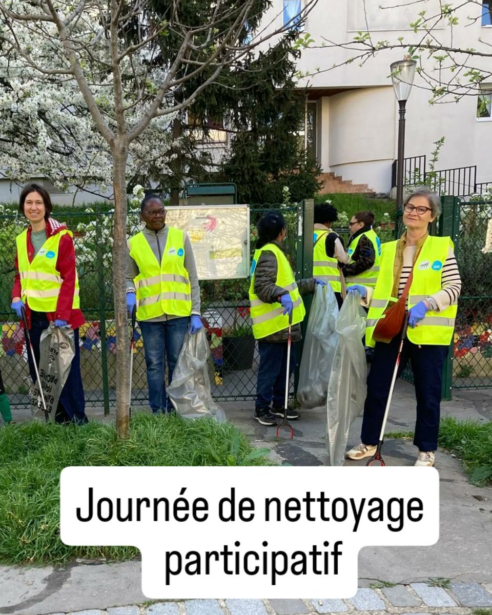 monquartier19's tweet image. Le Conseil de quartier Bas-Belleville s'est mobilisé le samedi 5 avril pour une journée de nettoyage participatif 🧹♻️✅️
Merci aux participantes et participants d'agir pour embellir nos rue !
#CadreDeVie
#Environnement
#ParticipationCitoyenne
#Sensibilisation
#Belleville