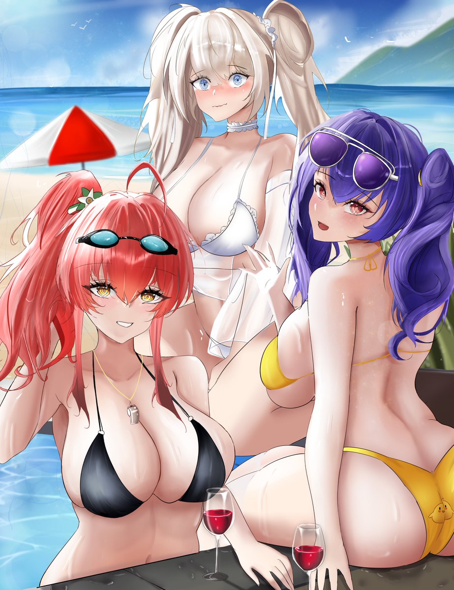 mistral_la's tweet image. Zara sisters together 

[Commission]

#AzurLane #アズールレーン