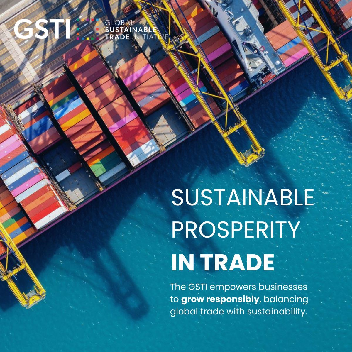 The Global Sustainable Trade Initiative believes that through responsible trade, companies can drive positive change across industries, enhance their global competitiveness, and contribute to building a more sustainable and inclusive global economy.

#GlobalSustainableTrade