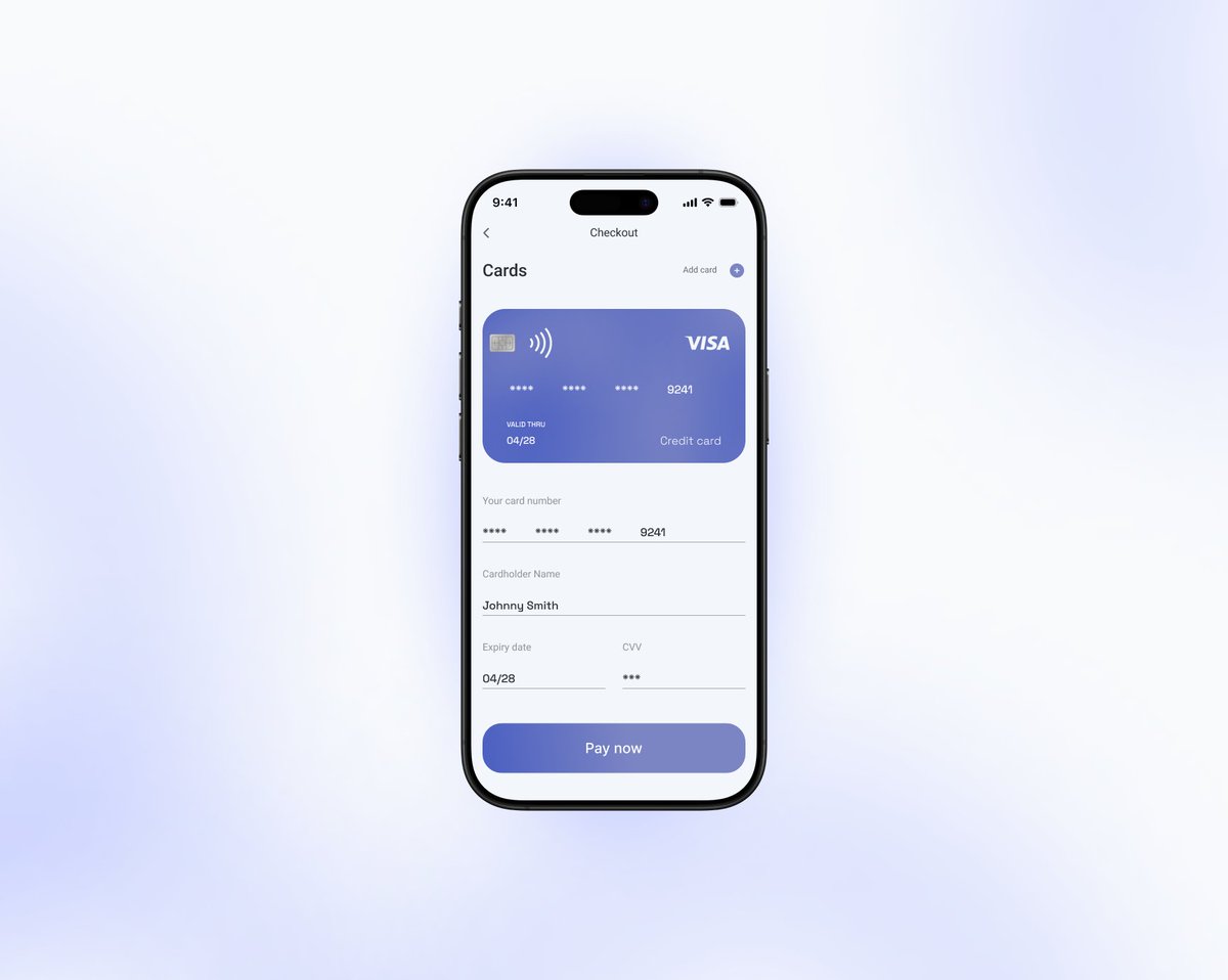 lucidhaus_'s tweet photo. β¦ Day 2 / 100 β Credit Card Checkout
Continuing the 100 Days UI Challenge by @DailyUI.
Trying to keep things sleek and simple with this one.
#DailyUI #UIDesign #UXDesign #Framer #100DaysChallenge #CheckoutPage https://t.co/9NrttFjQXo