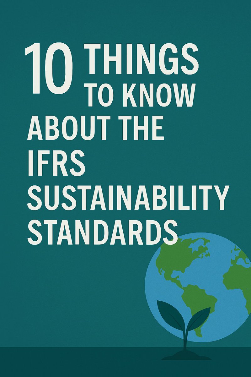 TAS_technical's tweet image. As companies gear up for the new Sustainability Reporting Standards. Here are 10 things you should know about the IFRS Sustainability standards. ifrs.org/content/ifrs/h…

#TASCharteredAccountants #Sustainability #IFRS