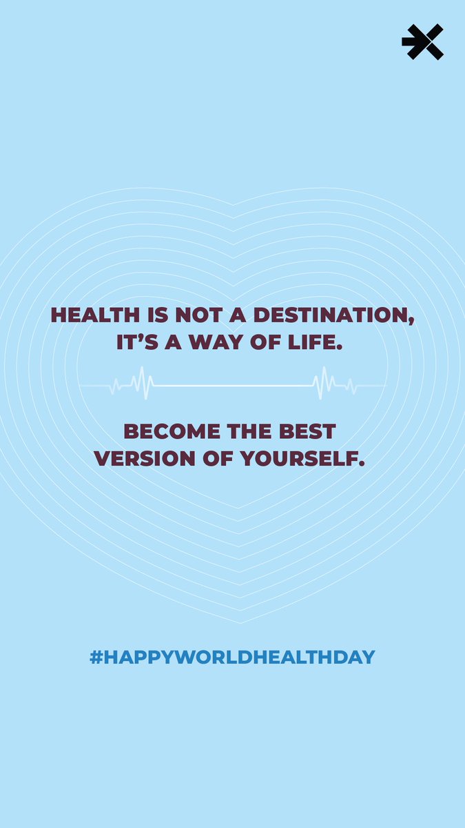 Become the best version of yourself.

#WorldHealthDay