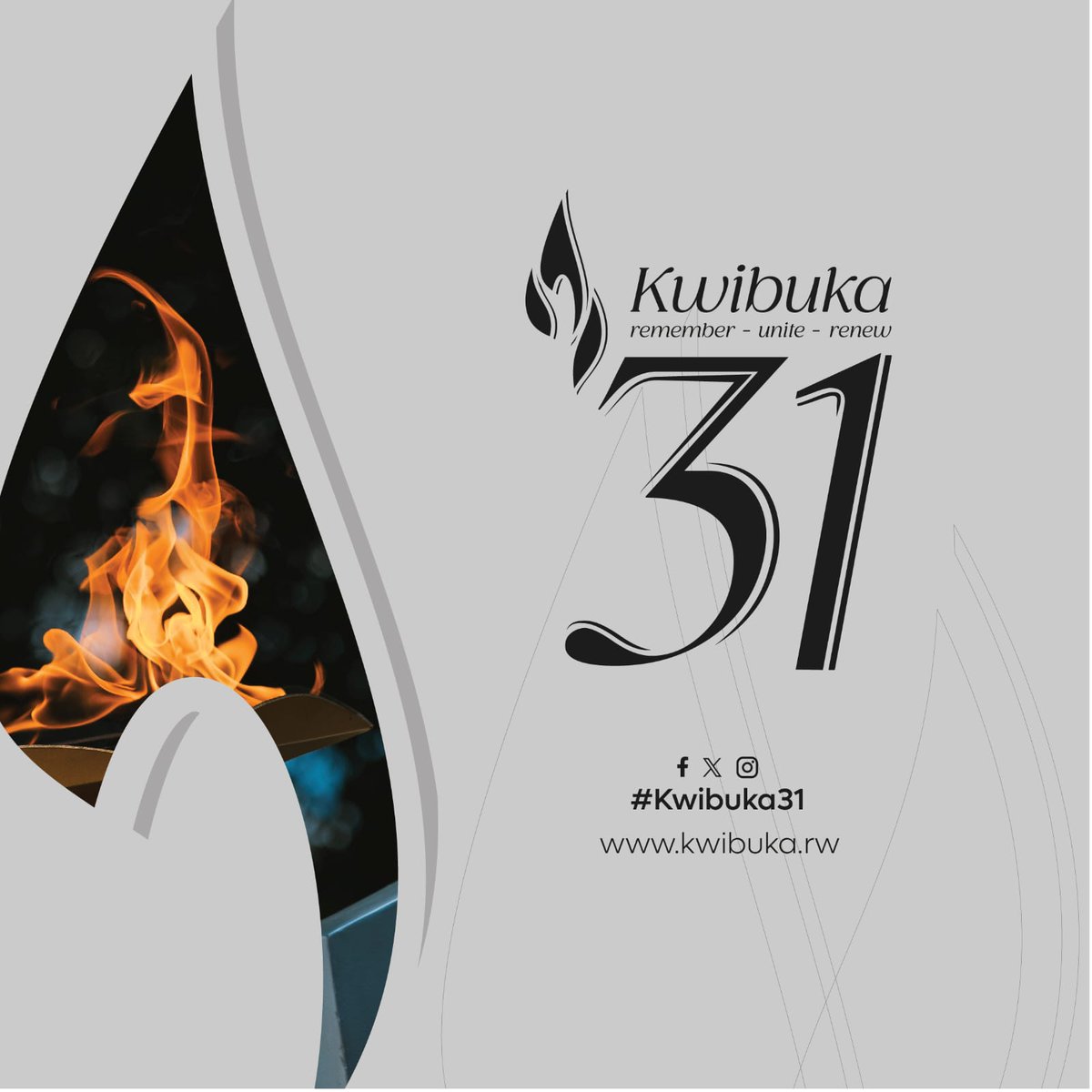 PMubera's tweet image. Today, #Rwanda and the world mark the 31st  commemoration of the 1994 Genocide against the Tutsi and the beginning of the week of national mourning.
Remember, unite, renew.
#Kwibuka31