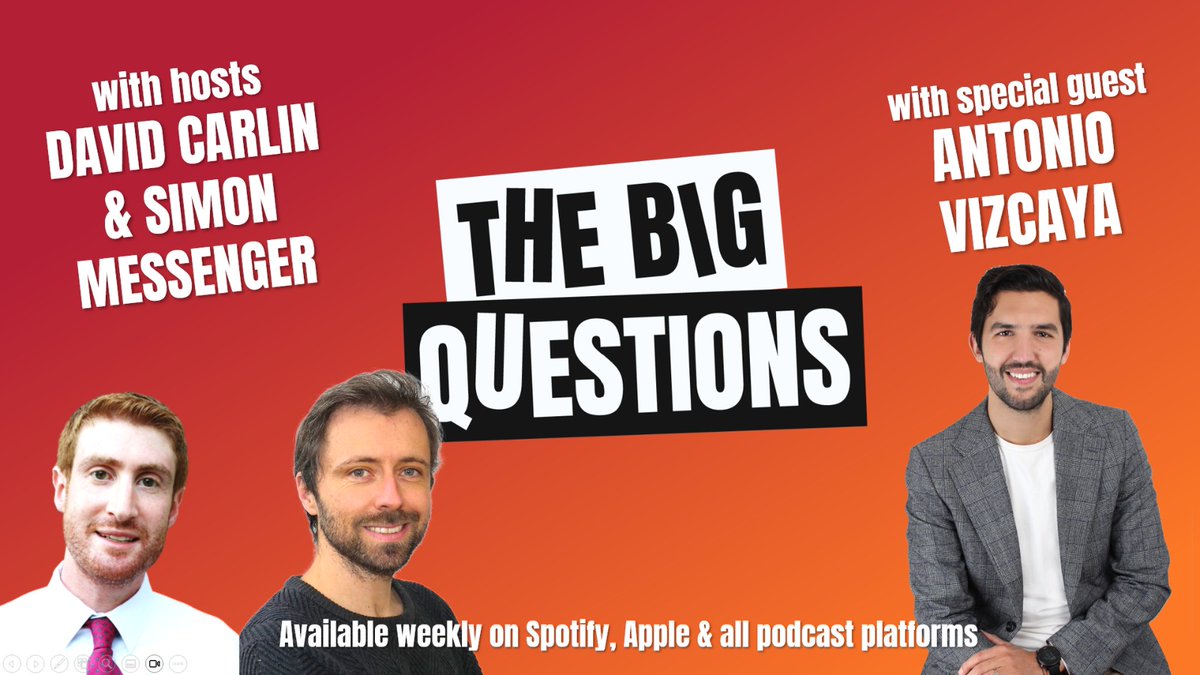 🎧 Today, we are joined by Antonio Vizcaya, a true sustainability expert who's making waves across #LinkedIn and beyond. He shares practical tips on how to overcome "#sustainability amnesia" and create a shared vision of a positive future.
Listen here: open.spotify.com/episode/6XkATY…