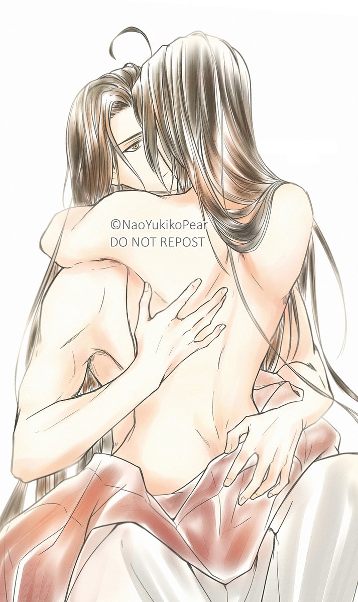 NaoYukikoPear's tweet photo. 💙❤️

📌Reposting my arts here with new watermarks  
📌Please do not interact with my old X account, I don't have access to that anymore. See my pinned tweet.

#魔道祖師   #MDZS  #WangXian https://t.co/rOCq5frCiL