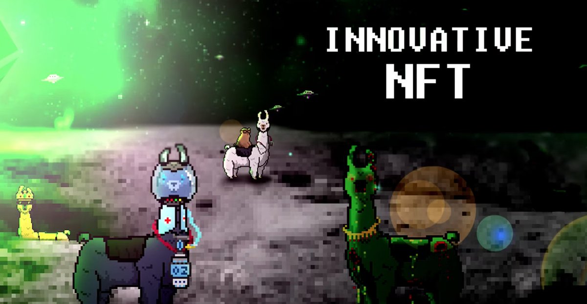 🌜🦙 If MoonLama could talk, what would it say? We’re guessing: “I love the blockchain, do you?” 😄💚 Share your version in the comments! #MoonLama #ETC #NFTfun