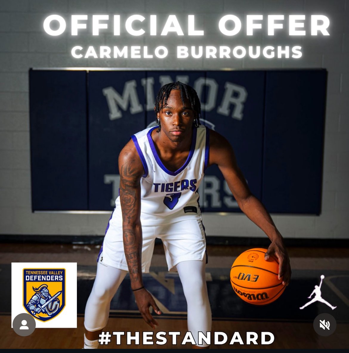 Blessed to receive my first offer from Tennessee Valley Community college. Thank you Coach Fletcher for the opportunity.