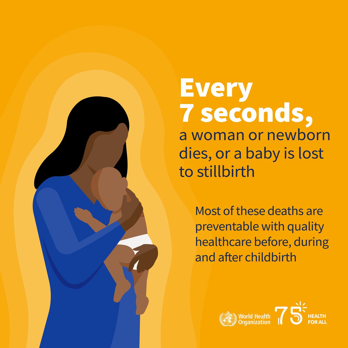Today is World Health Day. The theme for 2025, Healthy Beginnings, Hopeful Futures, focuses on prioritising women’s longer-term health and well-being to end preventable maternal and newborn deaths.  #HopefulFutures #HealthforAll #WHO