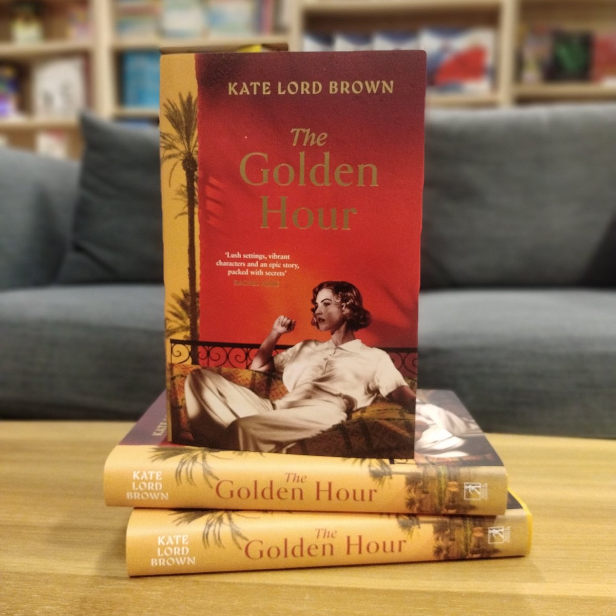 Just three sleeps left to wait till <a href="/katelordbrown/">katelordbrown</a>'s exquisite new novel #TheGoldenHour publishes, so don't delay, pre-order from your favourite #ChooseBookshops independent TODAY!

'Epic' Veronica Henry
'Captivating' Hannah Richell
'Evocative' Ruth Hogan

simonandschuster.co.uk/books/The-Gold…