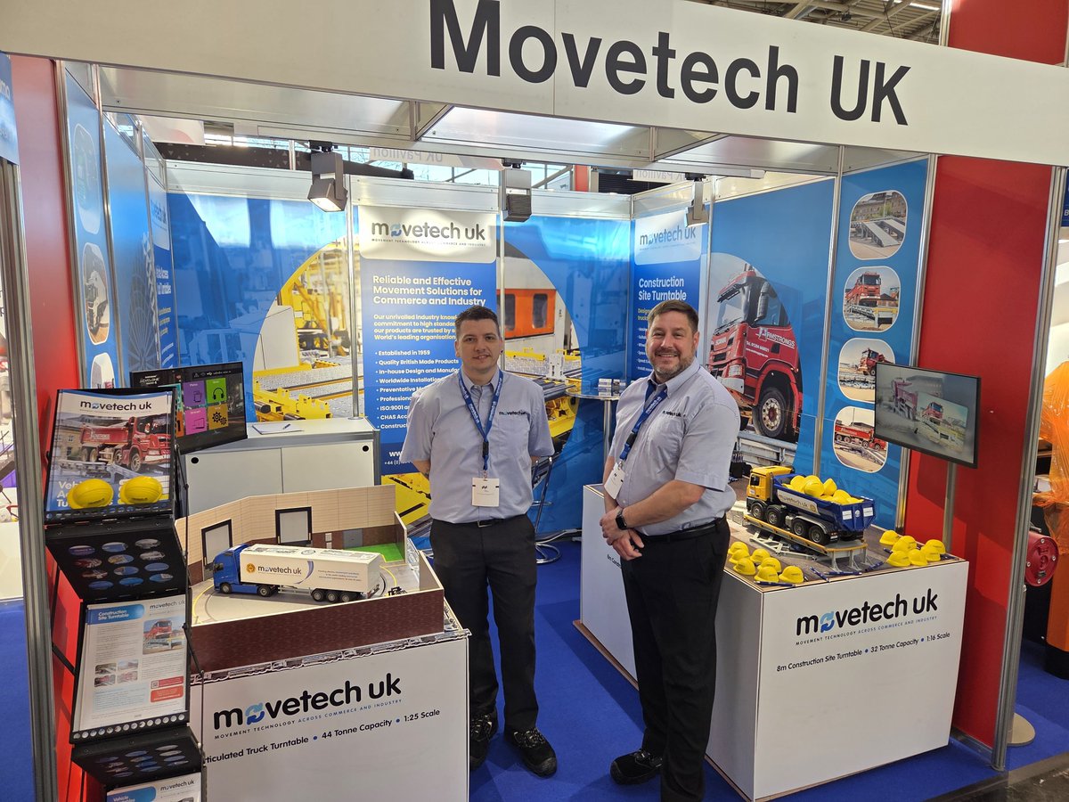 DAY 1 ⭐ Looking forward to our first day at the #Bauma international #trade #fair. If you're around, come and visit us on stand B5.349/12 for a chat.

📍 Munich, Germany
📅 April 7th - April 13th, 2025
🌐 bit.ly/3Rqrlvo
🔄 truckturntables.co.uk