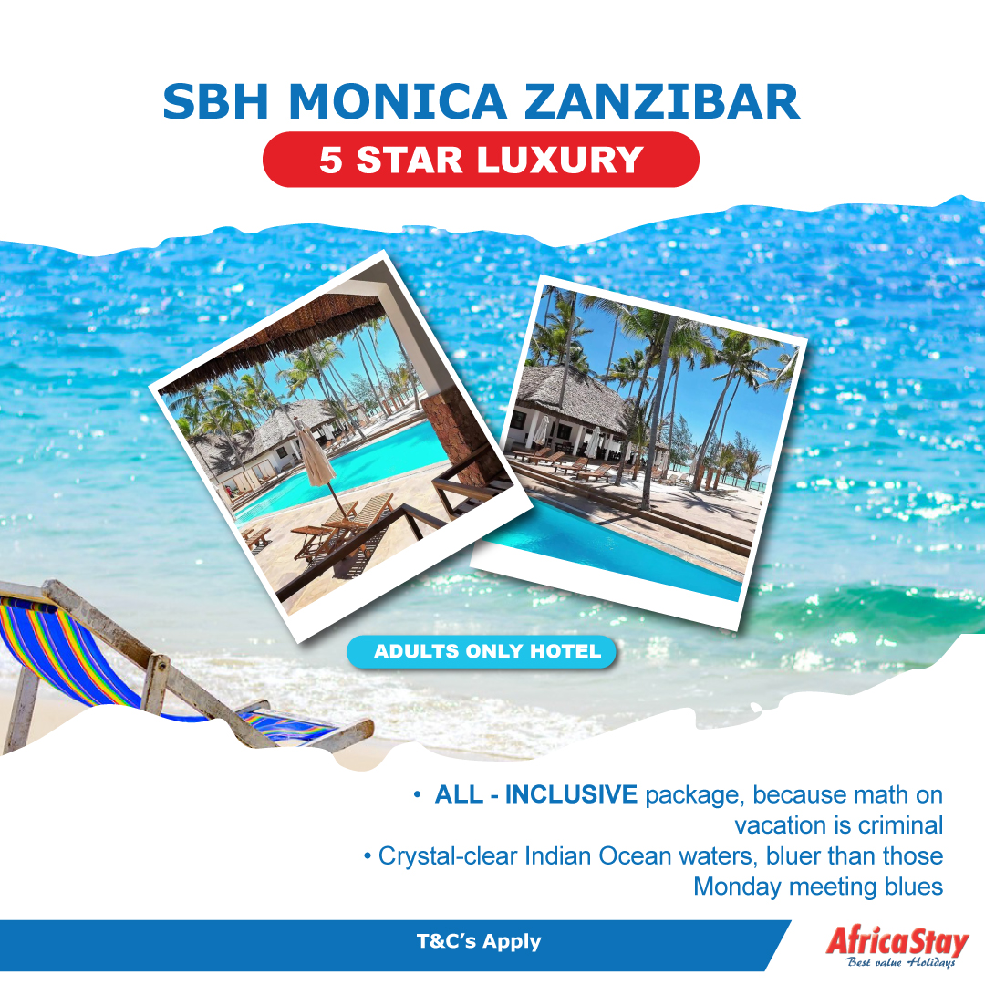 Calling those who lust for Wanderlust!🌴🌊🏖️✨

Adults only hotel SBH Monica &amp; Africa Stay is giving away your exclusive 5-Star Zanzibar paradise escape.

*ENTER COMPETITION ON LINK BELOW TO WIN YOUR EXCLUSIVE VACATION*

holidays.africastay.com/sbh-monica-zan…
