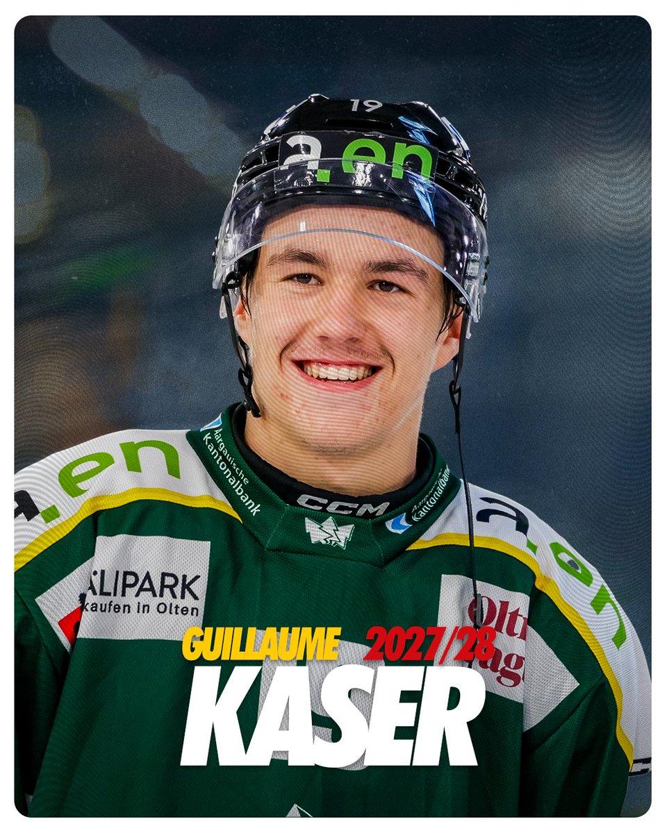 📝 Le HC Bienne est heureux d’annoncer la signature de Guillaume Kaser (20 ans) pour trois saisons. ❤️💛

L’attaquant engagé, physique et passionné évoluera la saison prochaine en Swiss League sous les couleurs du HC Olten. 🔥

 #ehcbiel #hcbienne #rougeetjaune