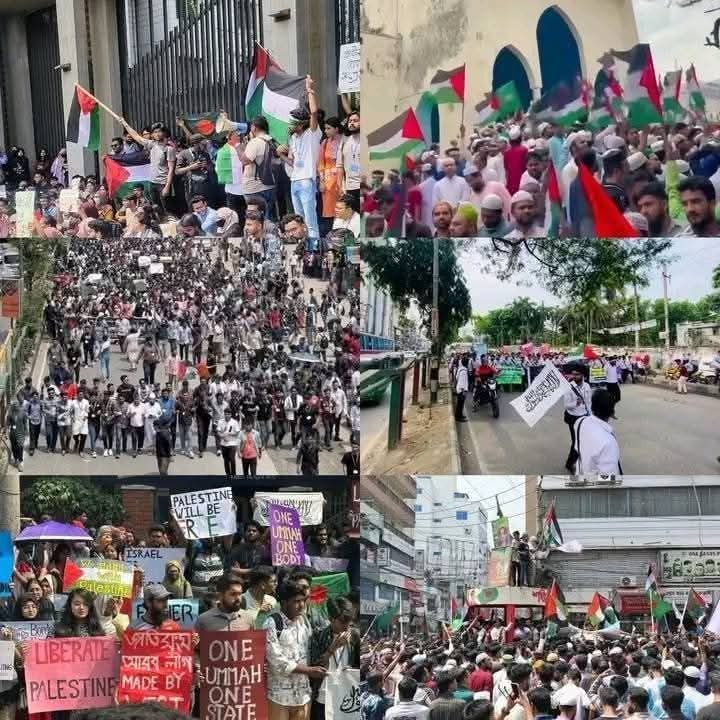 Shinnos65160's tweet photo. Procession in Bangladesh to free Palestine 🇧🇩 🇵🇸

#FreePalestine 
#GazaisDying 
#gazapalestine 
#Gaza 
#bangladeshxpalestine
#GazaUnderAttack https://t.co/JW1JecKBSP