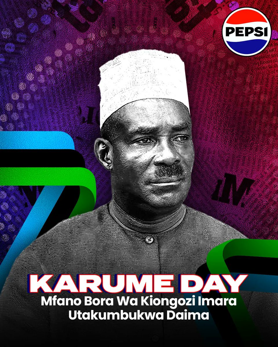 Enzi za #Karume ulikuepo? tunawatakia kumbukizi njema za #KarumeDay