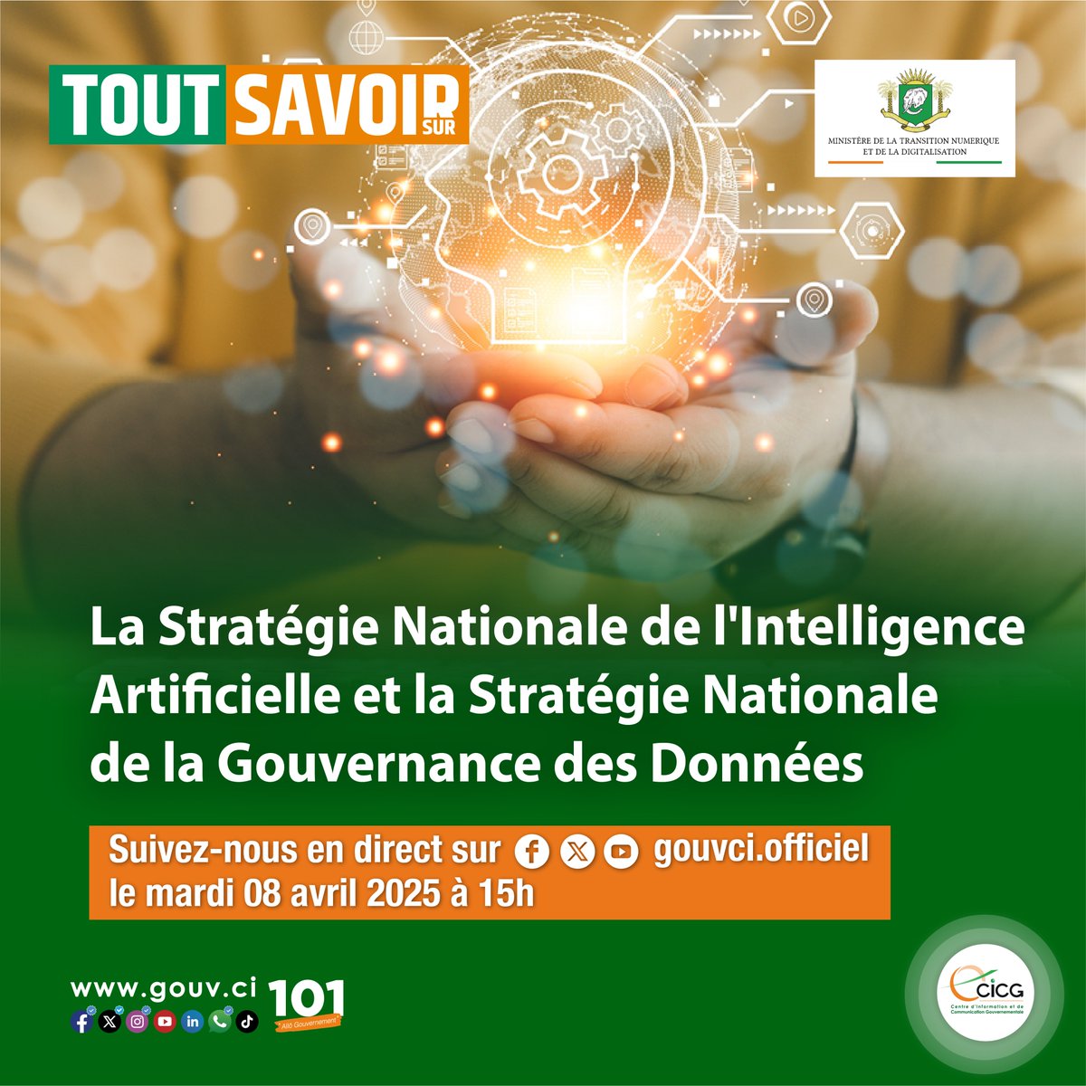 🔔 #Rappel | Tout savoir sur la Stratégie Nationale de l'Intelligence Artificielle et la Stratégie Nationale de la Gouvernance des Données

Des questions sur la Stratégie Nationale de l'Intelligence Artificielle et la Stratégie Nationale de la Gouvernance des Données ? 🎥
