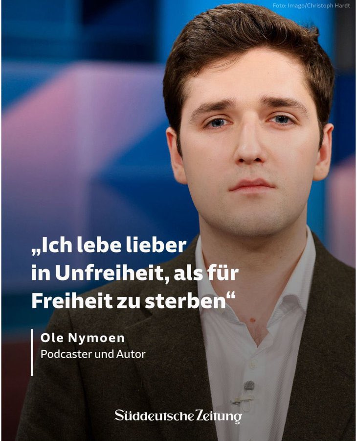 Nachdem das Projekt „BSW in den Bundestag“ zuletzt krachend gescheitert ist, hat der ÖRR offenbar eine neue seichtintellektuelle False Balance Ikone aufgetan, um uns für unsere Rundfunkgebühren zur besten Sendezeit pseudopazifistische russische Propaganda reinzuschwurbeln.