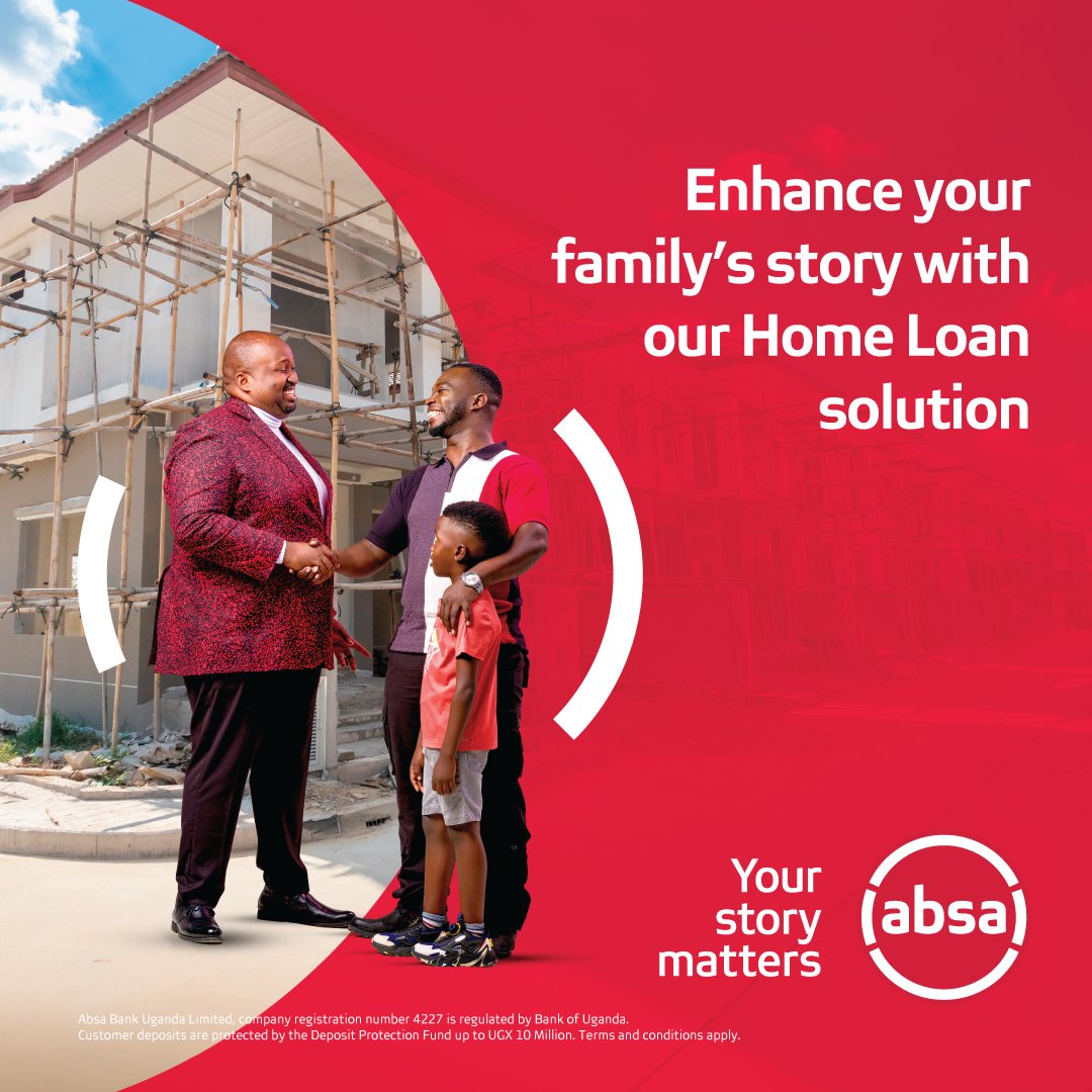 AD:
Start your journey to the home you’ve always dreamed of. Partner with Absa to access tailored mortgage solutions for buying or building the perfect space for your family.
 Apply today bit.ly/3Y724dm

 #YourStoryMatters
 #Jooga2025