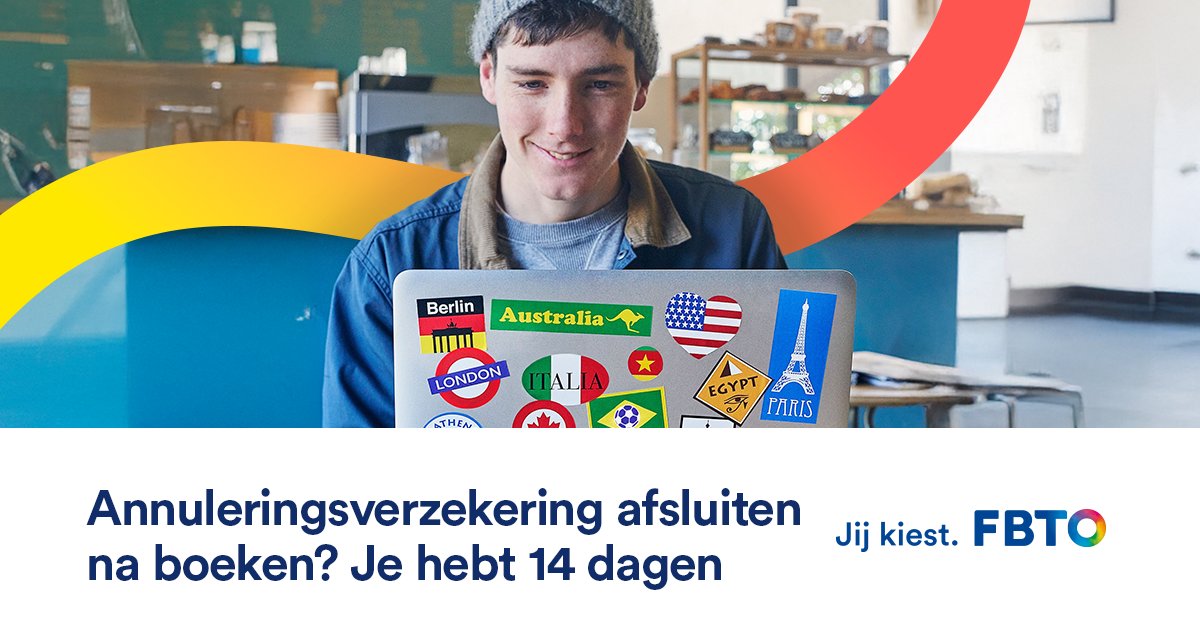 Wil je verzekerd zijn als je je #reis moet annuleren? ✈️ 🌎🚙 ☀️ Geen probleem! Sluit je #annuleringsverzekering af binnen 14 dagen na het boeken. Handig, want tijdens alle boekingspret vergeet je dit soms! Lees meer: bit.ly/Annulerings_ve…