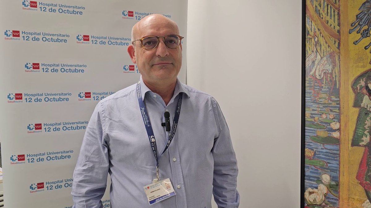 ✅ Joaquín Martínez López, jefe de Hematología del #H12O, nombrado codirector del programa científico del Congreso Europeo de Trasplante Hematopoyetico, que se celebrará en 2026 en Madrid. 

👏¡Enhorabuena!

🧡 Hematología del 12 realiza al año +100 trasplantes hematopoyéticos.