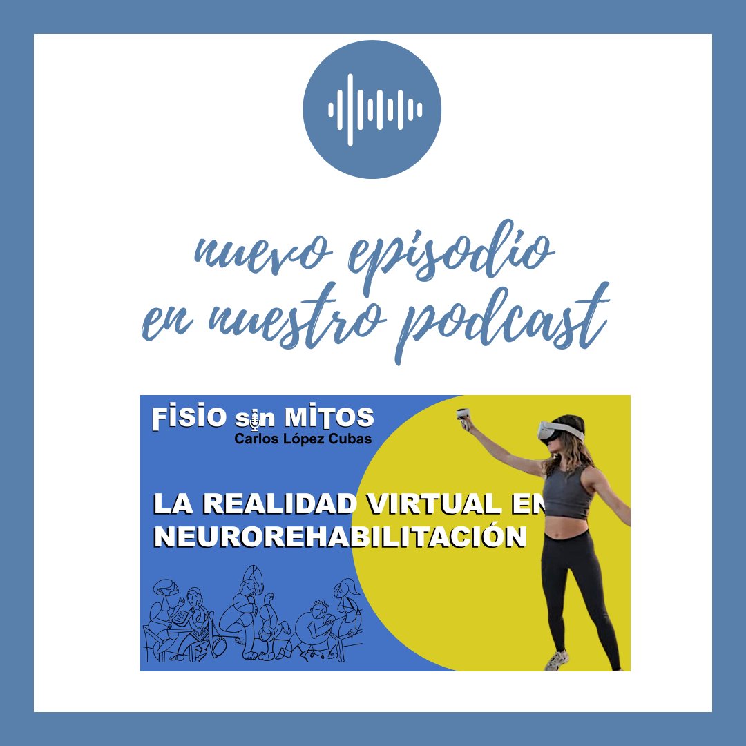 Carlos López Cubas (@clopezcubas) on Twitter photo Hoy, en nuestro Podcast, hablamos del uso de la realidad virtual en neuro-rehabilitación.
🧐
youtu.be/LnBfdtTuKYI
<a href="/osteonalaquas/">osteon fisioterapia</a> Hoy, en nuestro Podcast, hablamos del uso de la realidad virtual en neuro-rehabilitación.
🧐
youtu.be/LnBfdtTuKYI
<a href="/osteonalaquas/">osteon fisioterapia</a>