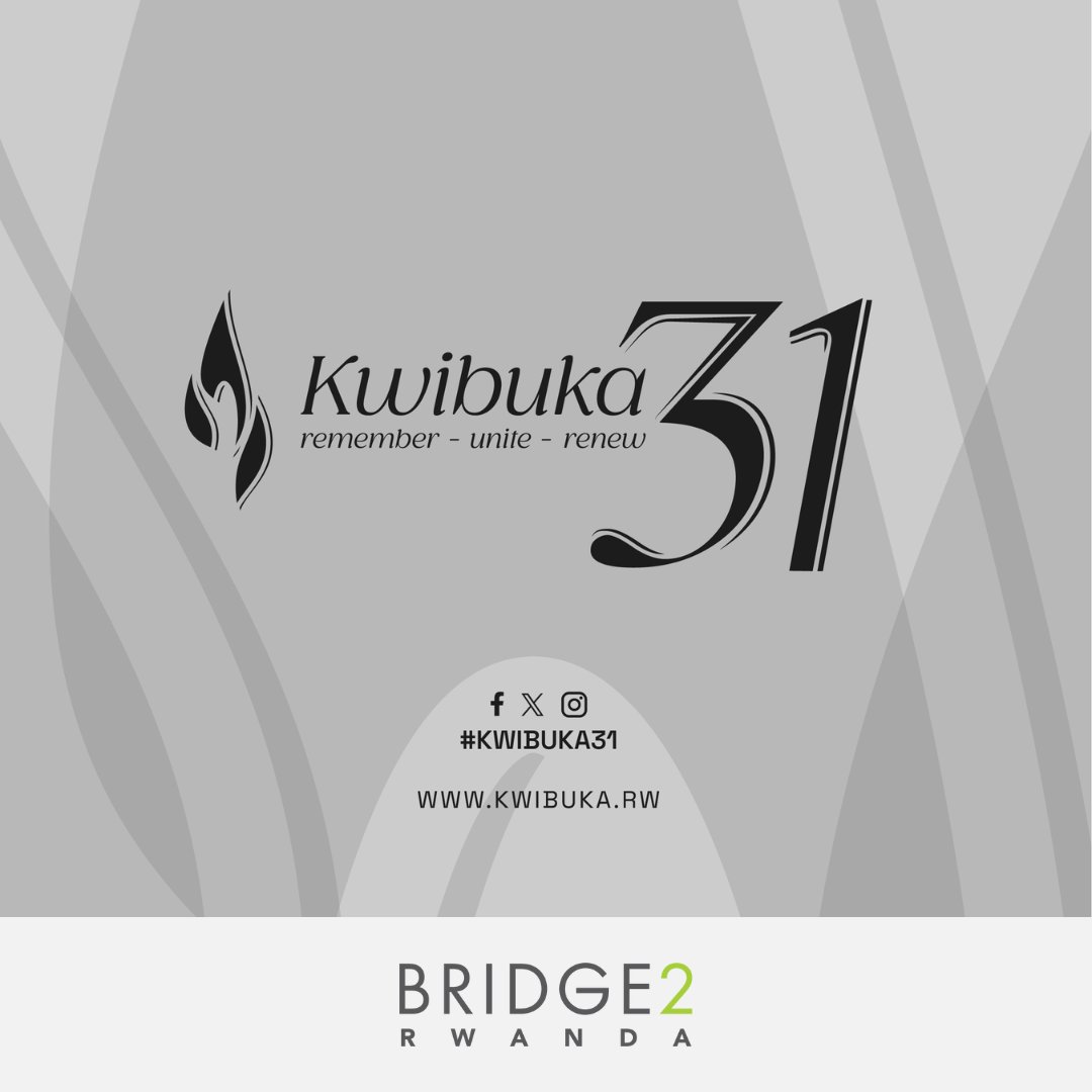 Today, we join all Rwandans in commemorating the 31st anniversary of the 1994 Genocide against the Tutsi.  We honor the memory of those who were killed and stand in solidarity with the survivors. 
#Kwibuka31 #Remember #Unite #Renew